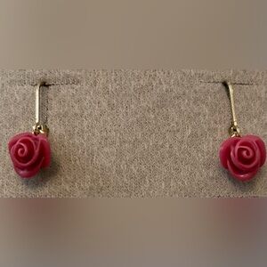 Elegant Rose Earrings